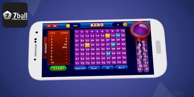 Các kiểu cược xổ số Keno tại nhà cái