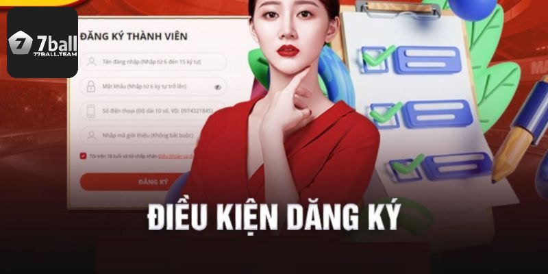 Điều kiện đăng ký tài khoản