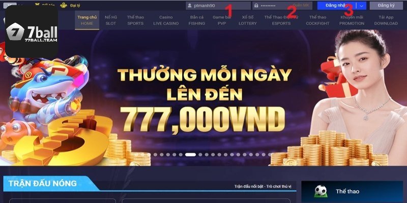 Hướng dẫn đăng nhập trên web