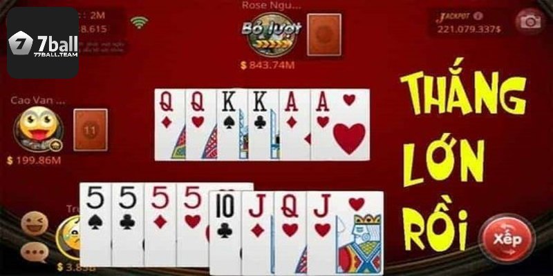 Tìm hiểu luật thắng trắng trong game tiến lên 77Ball